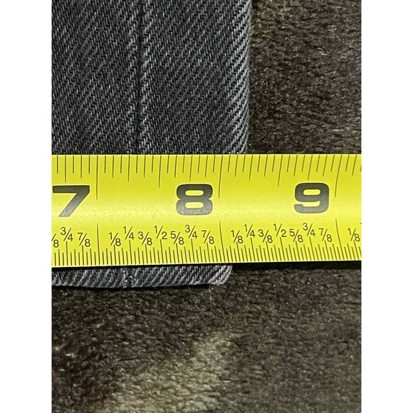 Levis 501 Jeans Mens 36x36 Black Straight Leg Button Fly Red Tab Denim Original - Picture 7 of 7